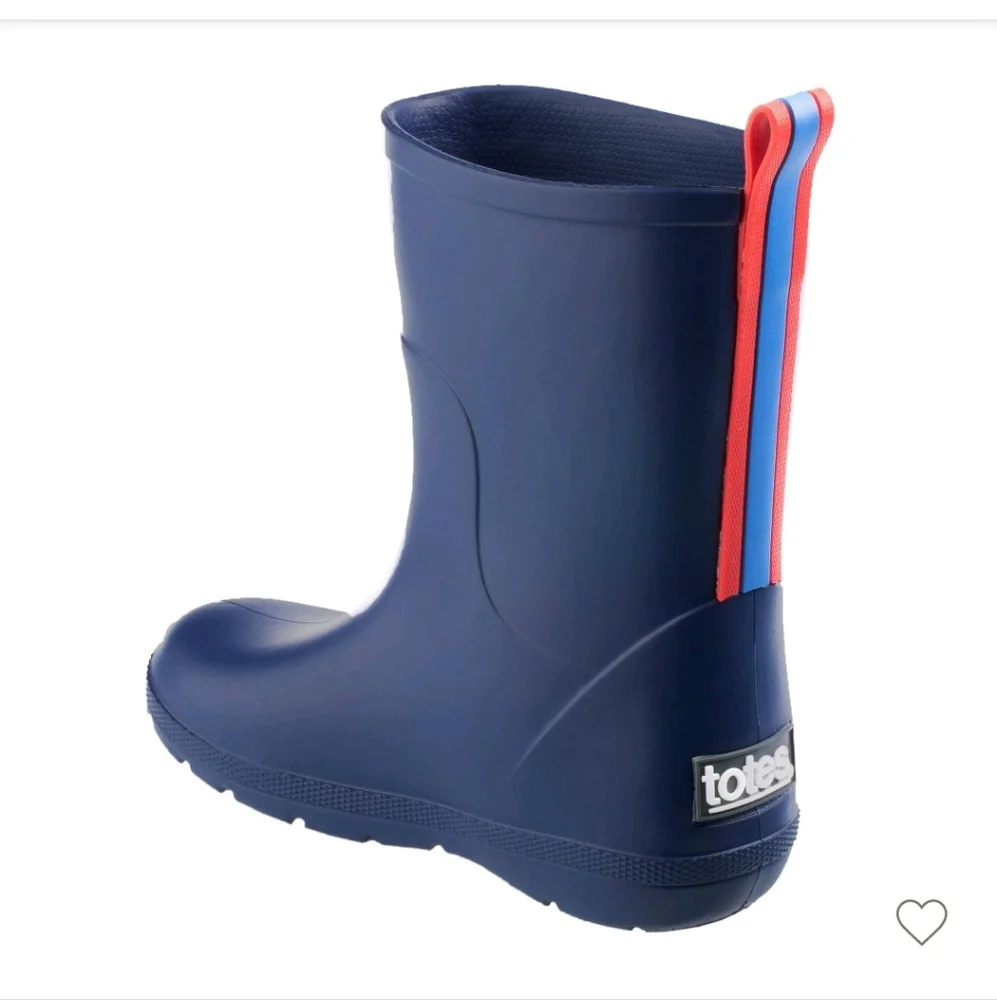 Toddler Totes Charley Rain Boots Navy 5-6